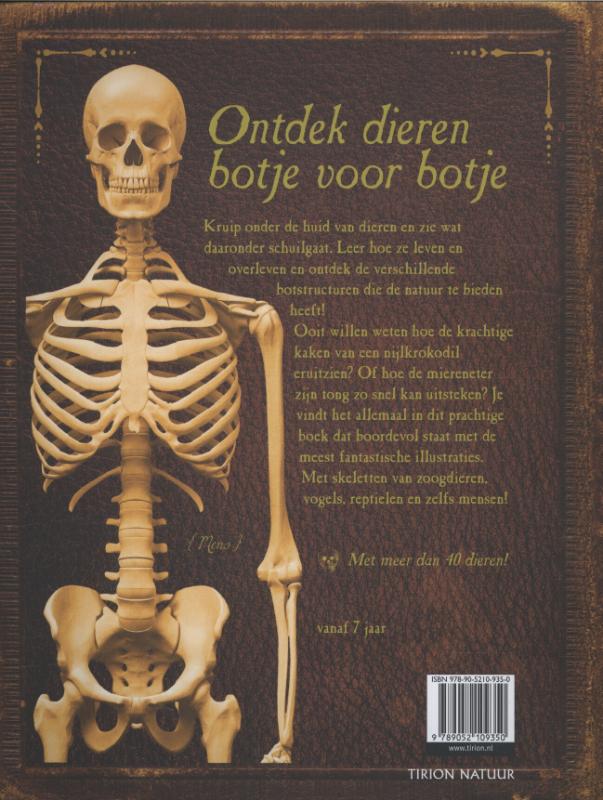 Bones dieren achterkant