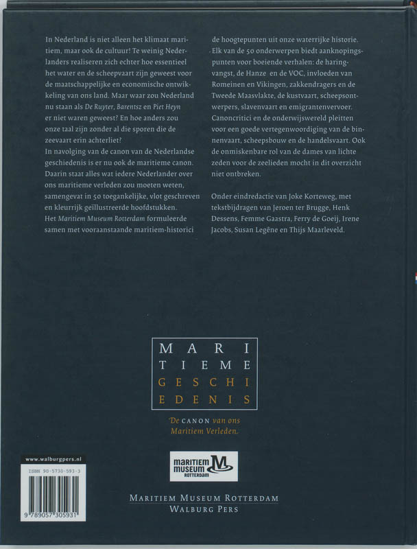 Maritieme geschiedenis achterkant