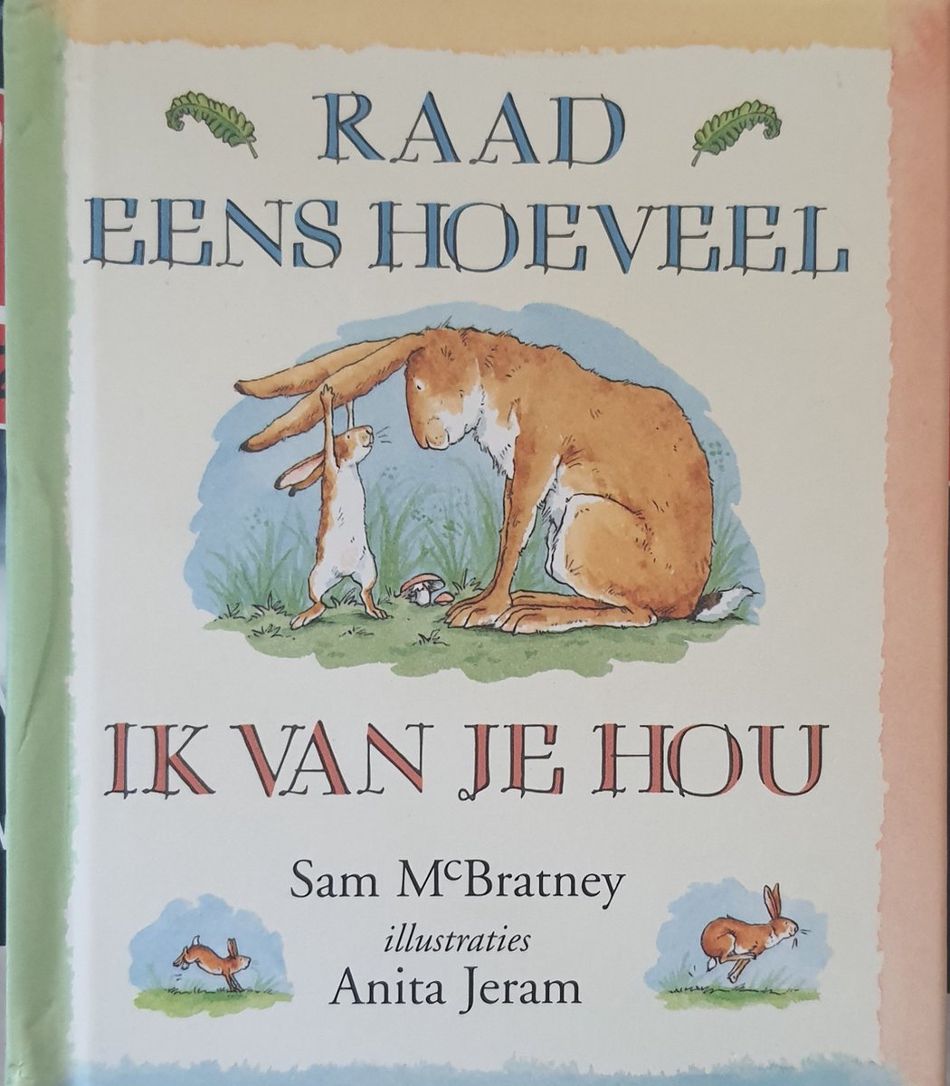 Raad eens hoeveel ik van je hou. Mini boekje
