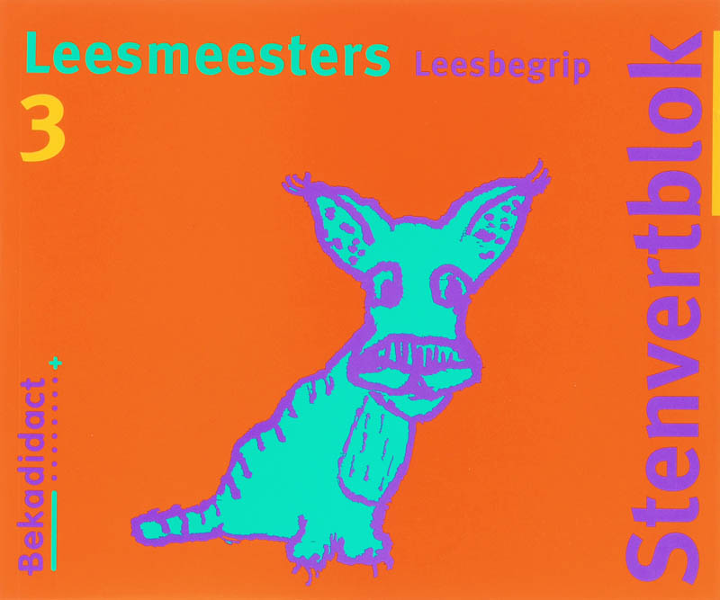 Stenvert-leesserie  -  Stenvertblok Leesmeesters set 5 ex groep 3