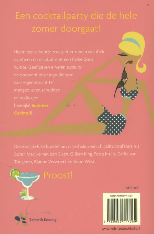 Summer cocktail achterkant