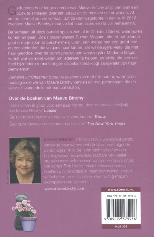 Verhalen uit chestnutstreet achterkant