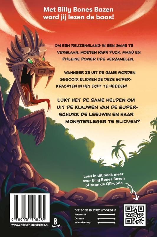 Game Helden tegen De Monsters / Game Helden / 1 achterkant