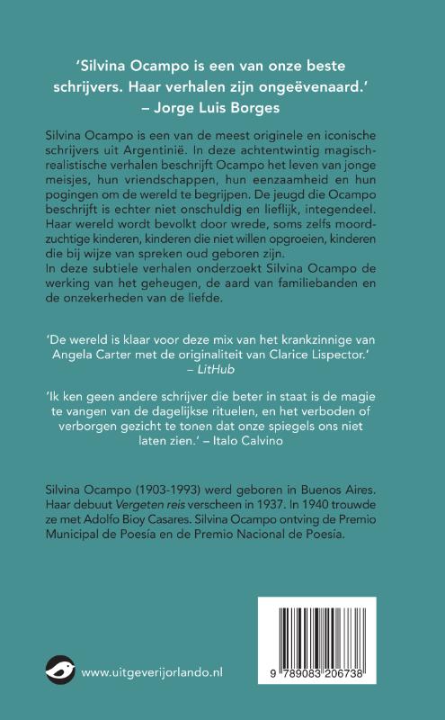 Vergeten reis achterkant