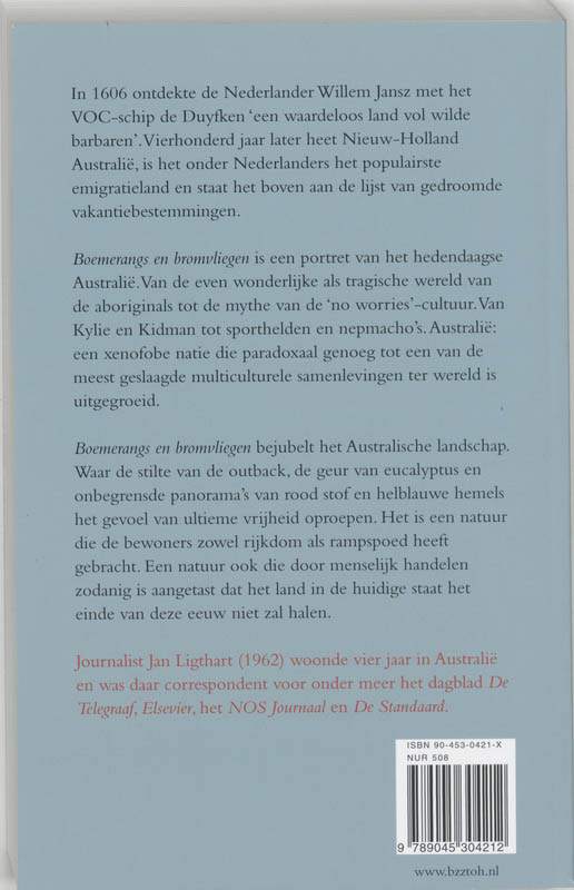 Boemerangs En Bromvliegen achterkant