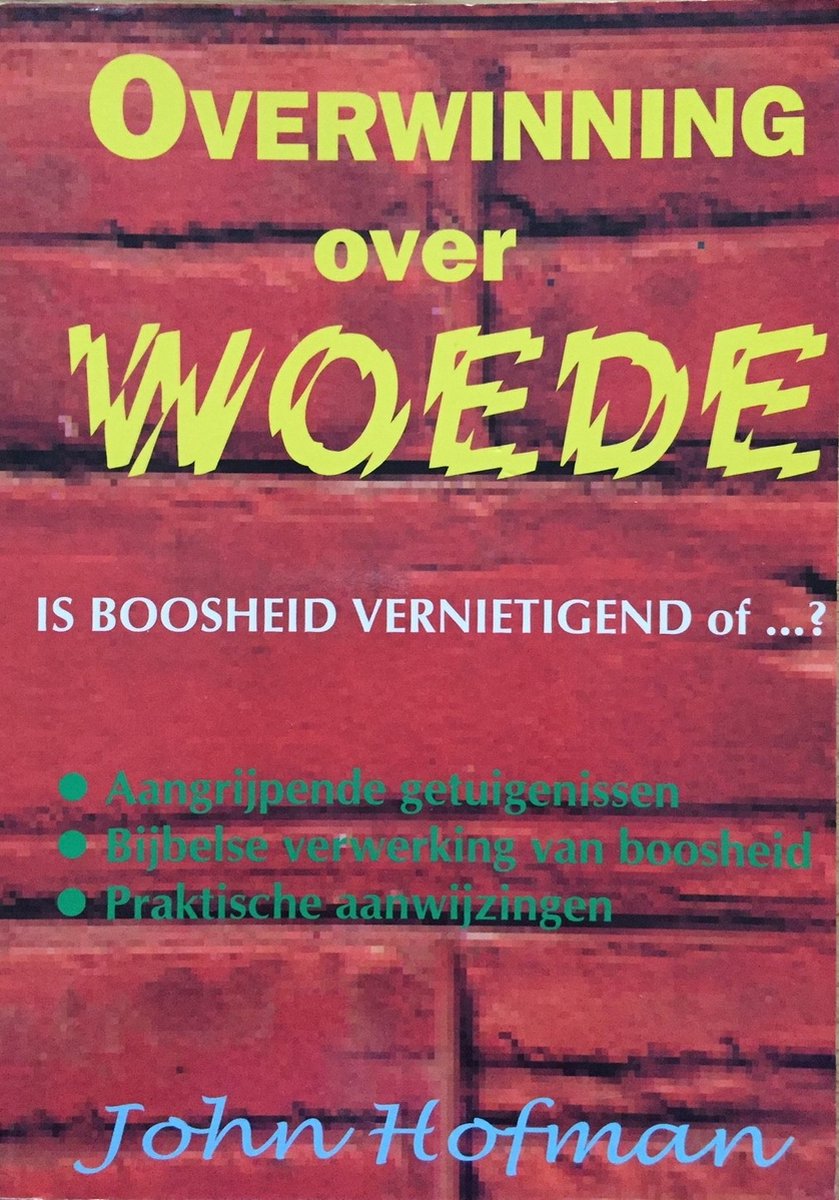 Overwinning over woede