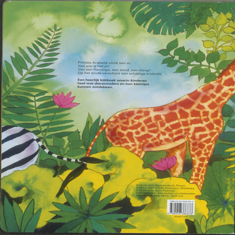 Prinses Arabella vindt een ei achterkant