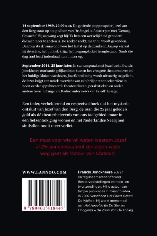 Jozef van den Berg achterkant
