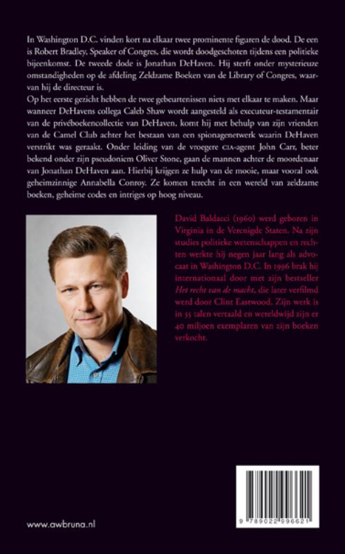 De verzamelaars / Camel Club / 2 achterkant