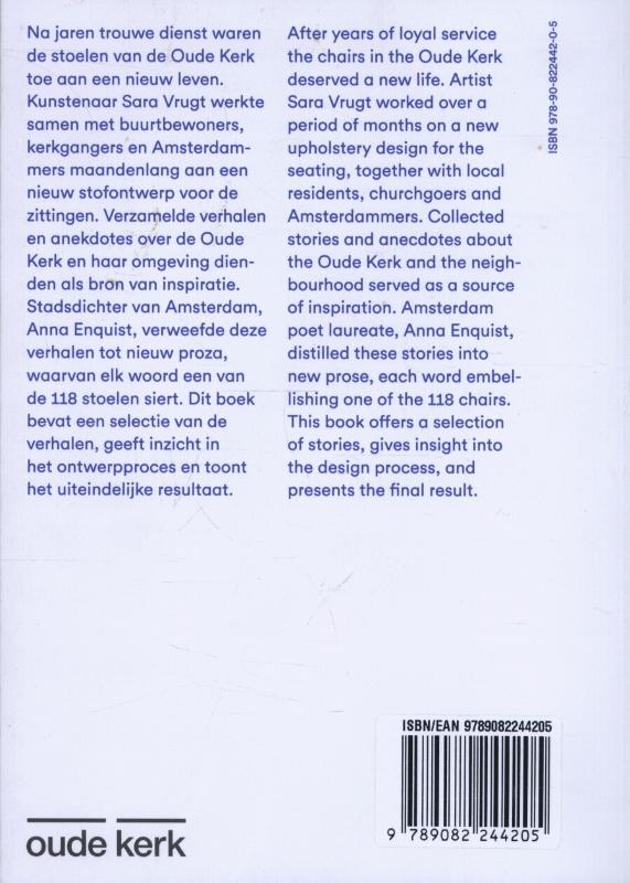 Stof Tot Nadenken - an Art Project by Sara Vrugt for the Oude Kerk achterkant