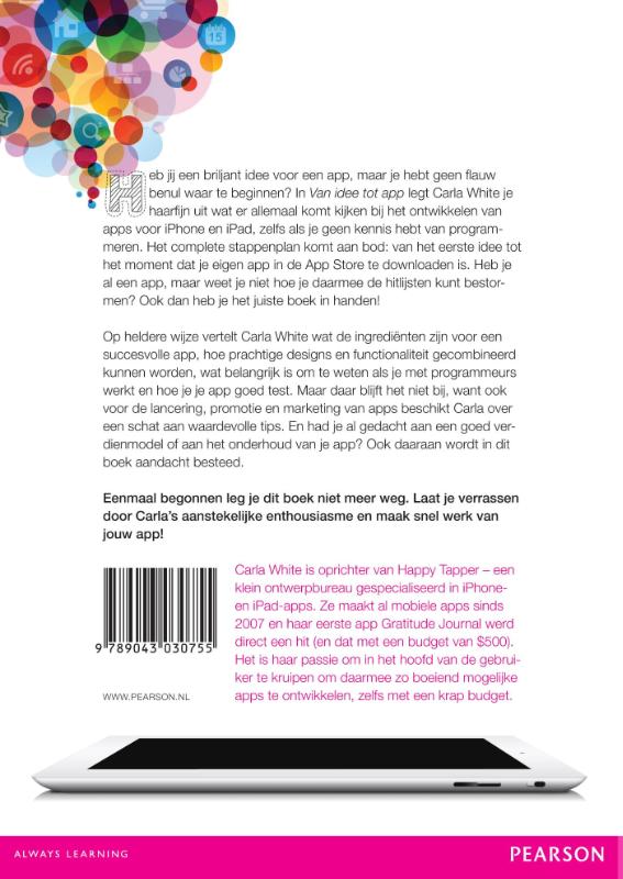 Van idee tot app achterkant