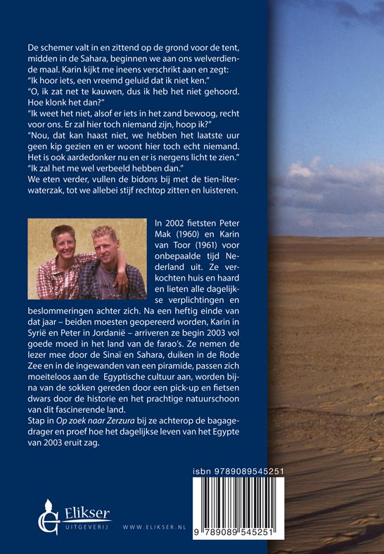 Op zoek naar Zerzura achterkant