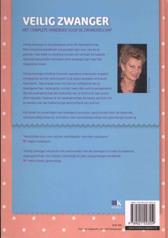 Veilig zwanger achterkant