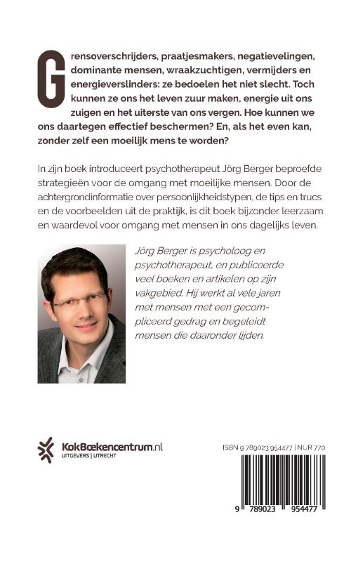 Hoe overleef ik moeilijke mensen? achterkant