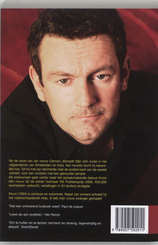 De Weduwnaar achterkant