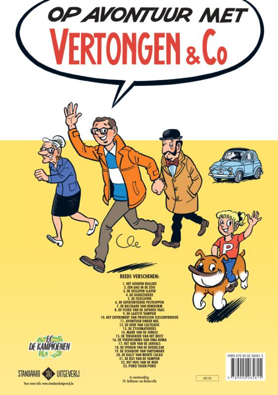 Vertongen en C° 23 -   Porei tegen Porei achterkant