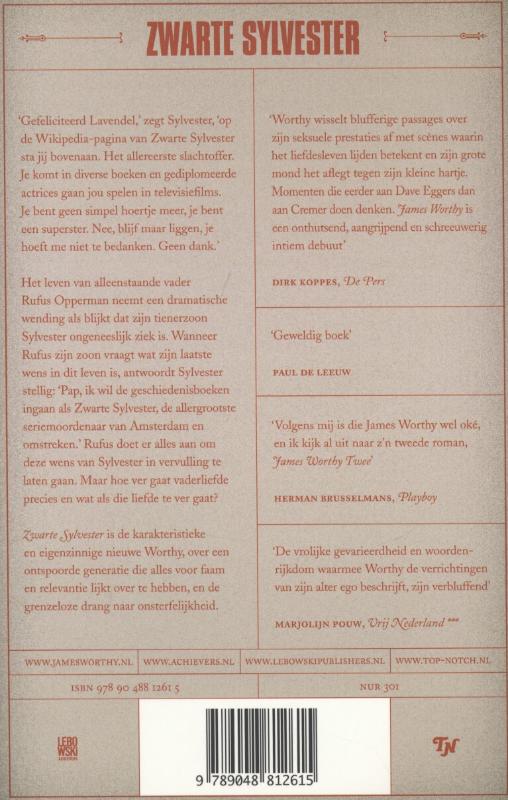 Zwarte Sylvester achterkant