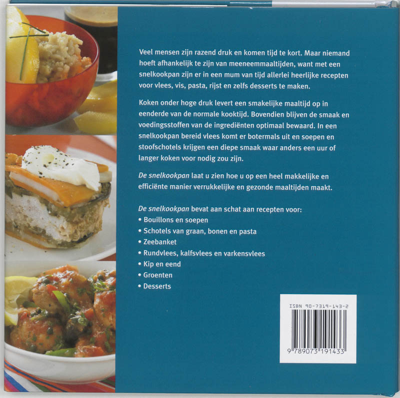 De Snelkookpan / Lekker Kookgemak achterkant