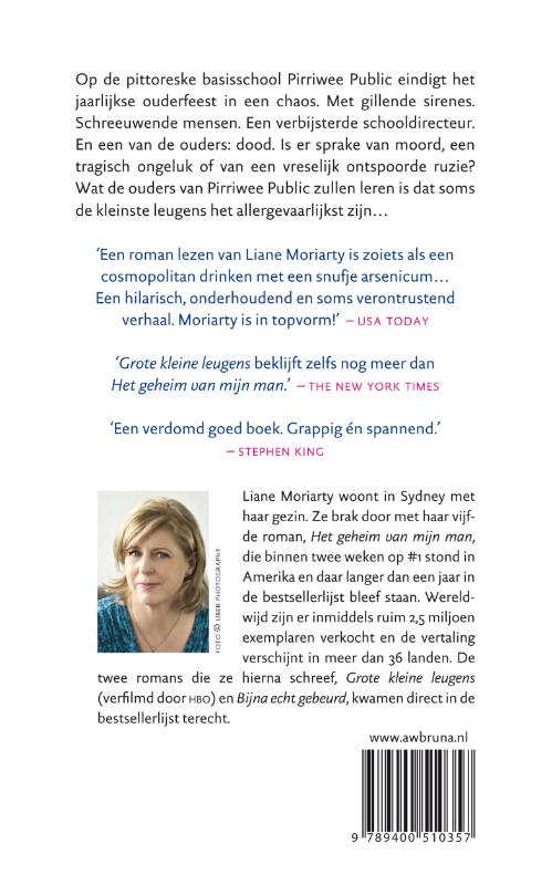 Grote kleine leugens achterkant