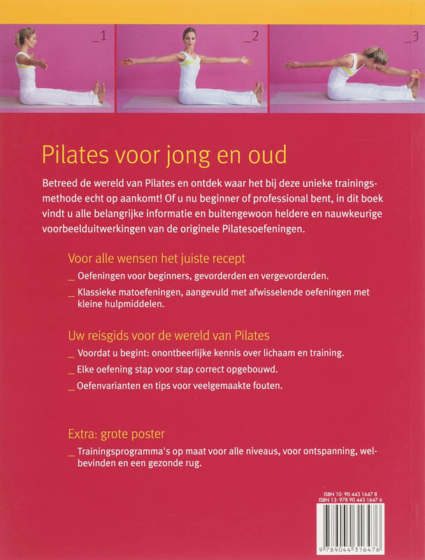 Het Grote Pilates-Boek achterkant