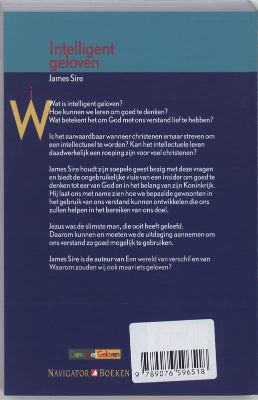 Intelligent Geloven achterkant