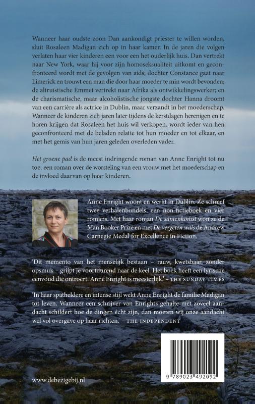 Het groene pad achterkant