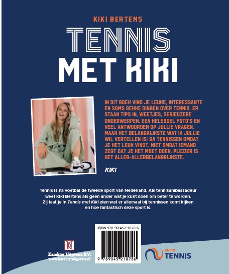 Tennis met Kiki achterkant