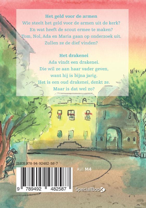 Ridder en draken verhalen  -   Ridder en Draken avonturen achterkant