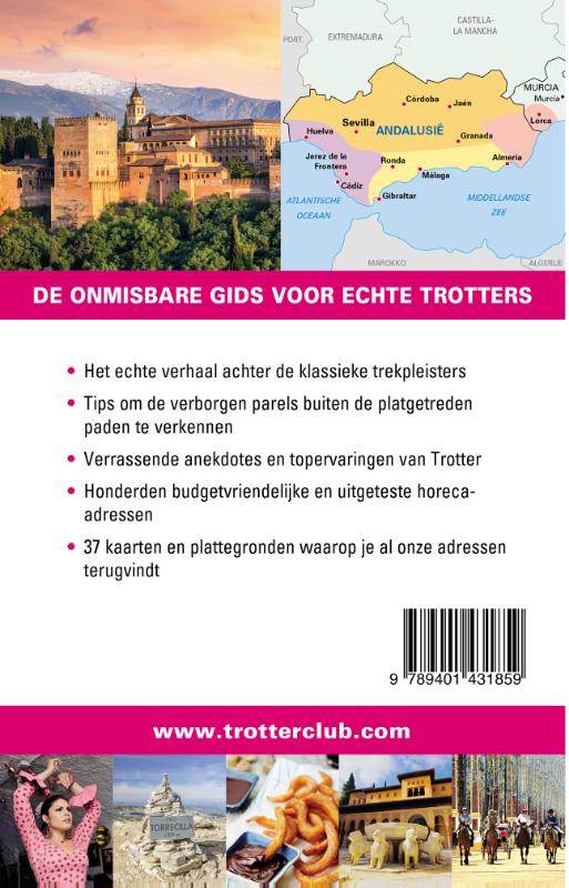 Trotter Andalusië achterkant