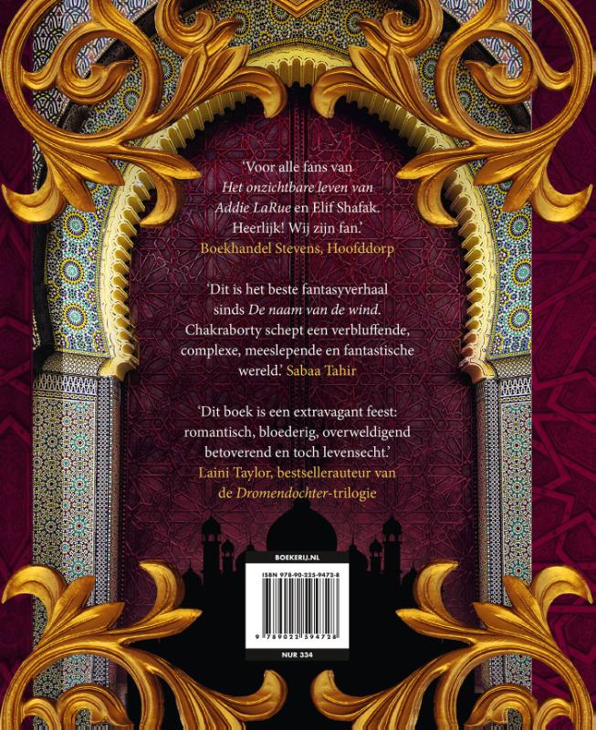 Daevabad 3 - Het gouden rijk achterkant