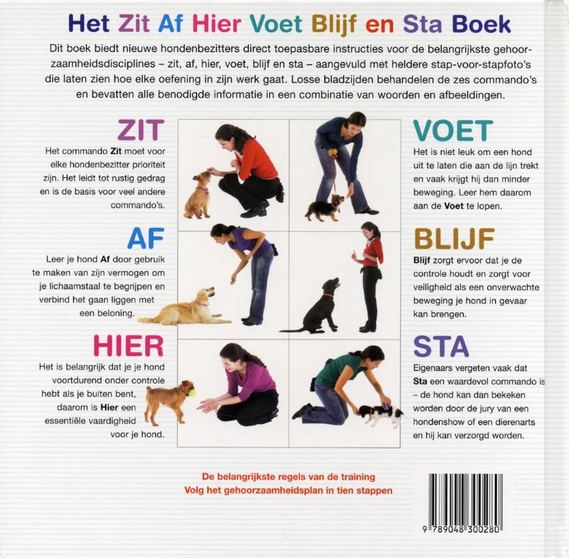 Het Zit Af Hier Voet Blijf en Sta Boek achterkant