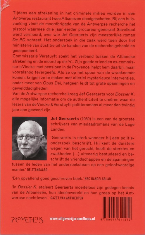 Dossier K. achterkant