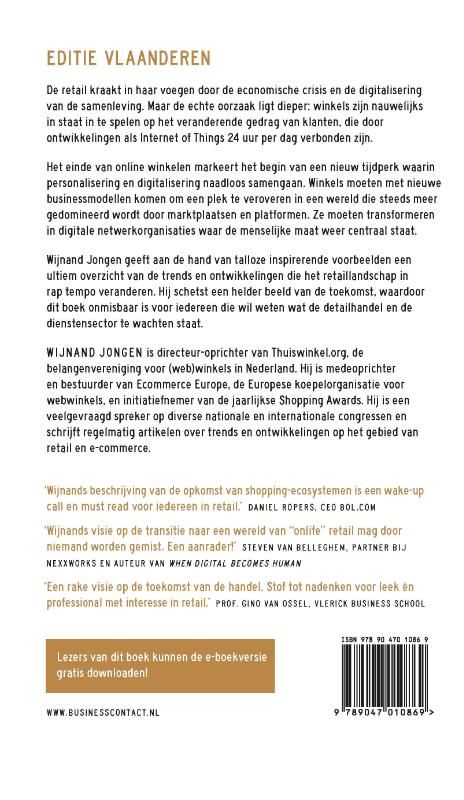 Het einde van online winkelen - Editie Vlaanderen achterkant