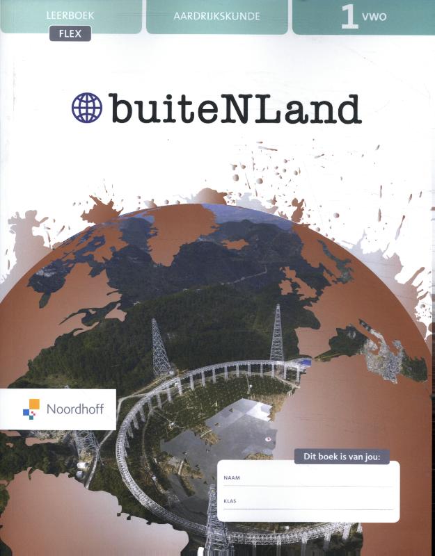 buiteNLand Aaardrijkskunde 1 vwo Leerboek flex