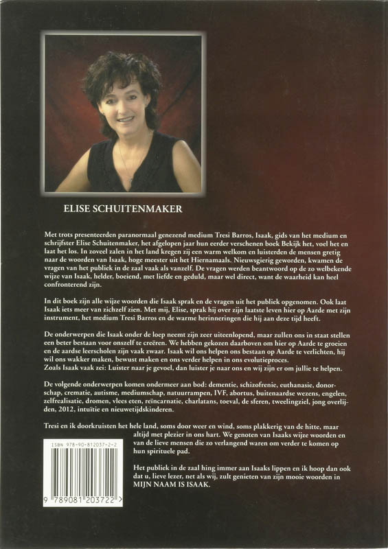 Mijn Naam Is Isaak / Druk Heruitgave achterkant