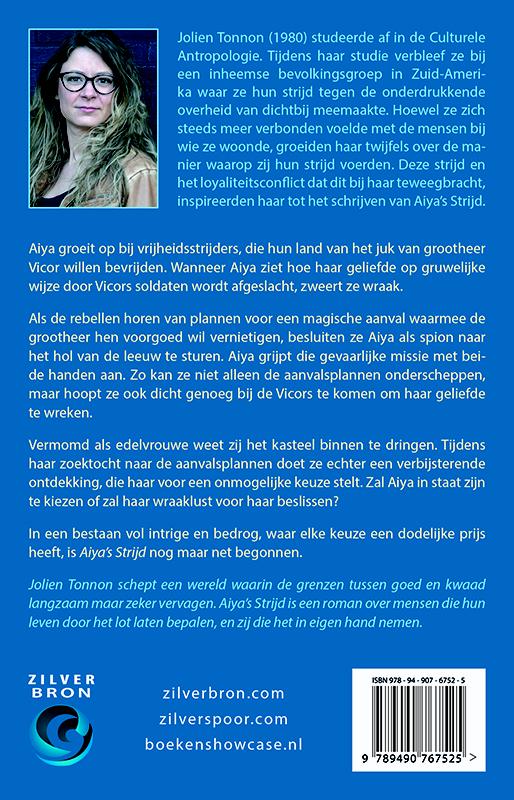 Aiya's strijd achterkant