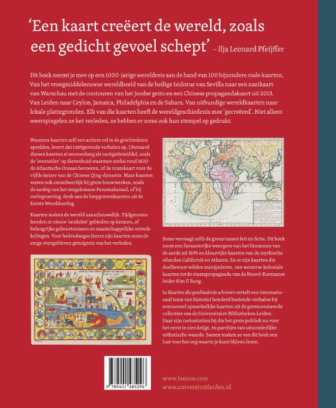 Kaarten die geschiedenis schreven achterkant