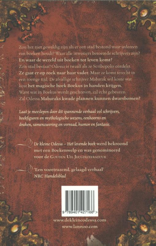 Het levende boek / De kleine Odessa / 1 achterkant