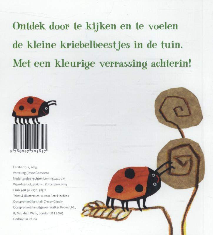 Kriebelbeestjes achterkant
