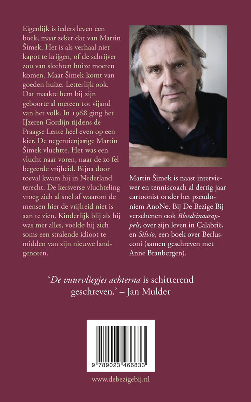 De Vuurvliegjes Achterna achterkant