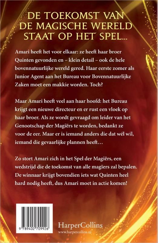 Amari en het Spel der Magiërs / Amari / 2 achterkant