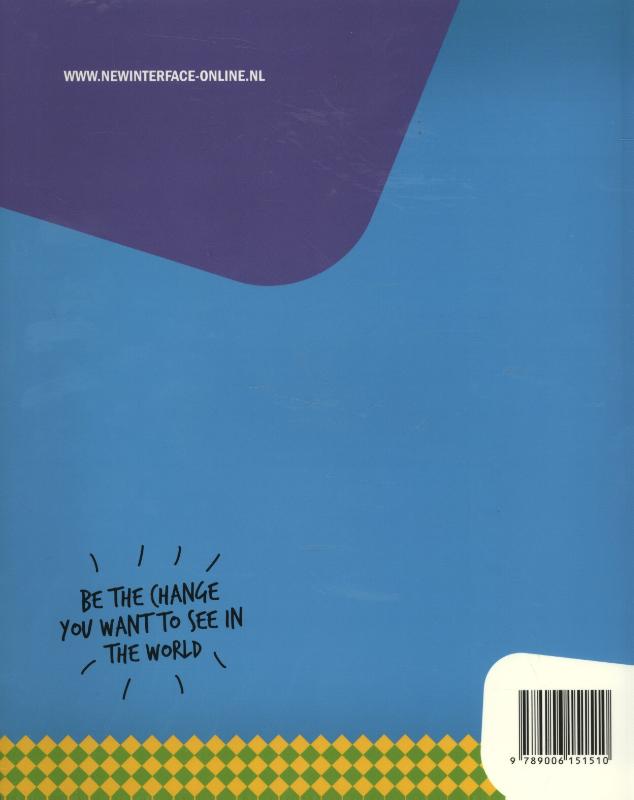 New interface 1 vmbo-t/havo/vwo; Blue label Coursebook achterkant