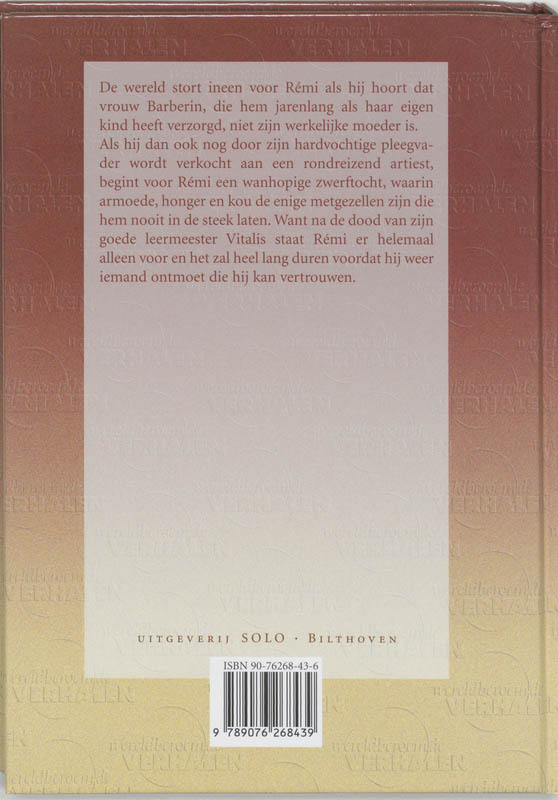 Alleen op de wereld / Wereldberoemde verhalen achterkant