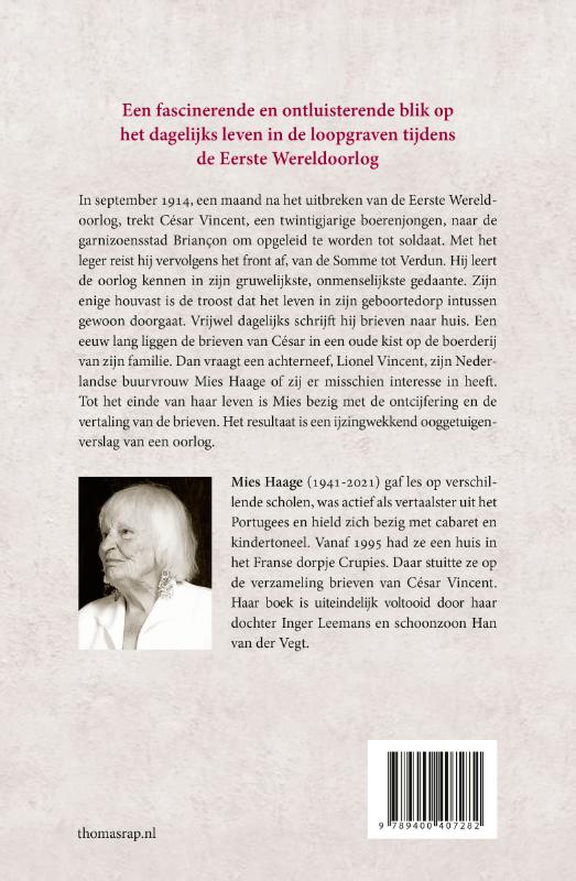 Ik kan u niet uitleggen wat de oorlog is achterkant