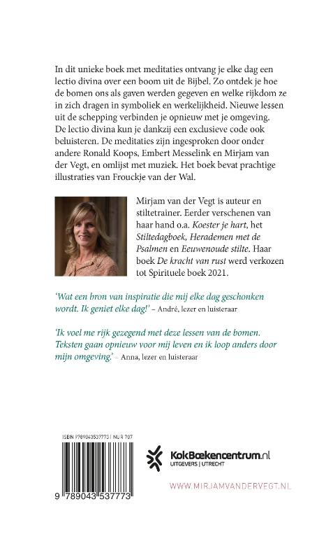 Leren van bomen achterkant