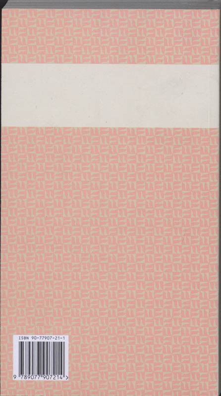 Ik kan alleen maar zingen / Verzamelde gedichten / 1 achterkant