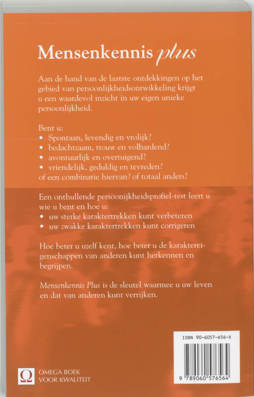 Mensenkennis plus achterkant