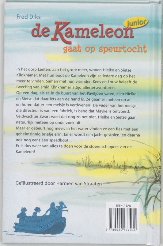 Kameleon Junior - De Kameleon Gaat Op Speurtocht achterkant