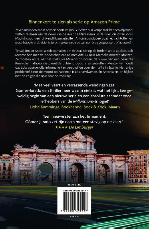 De Zwarte Wolvin / Antonia Scott / 2 achterkant