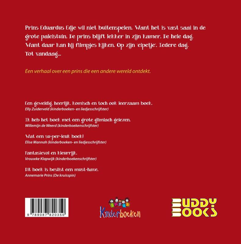 Prins Eduardus Edje Eipetje achterkant